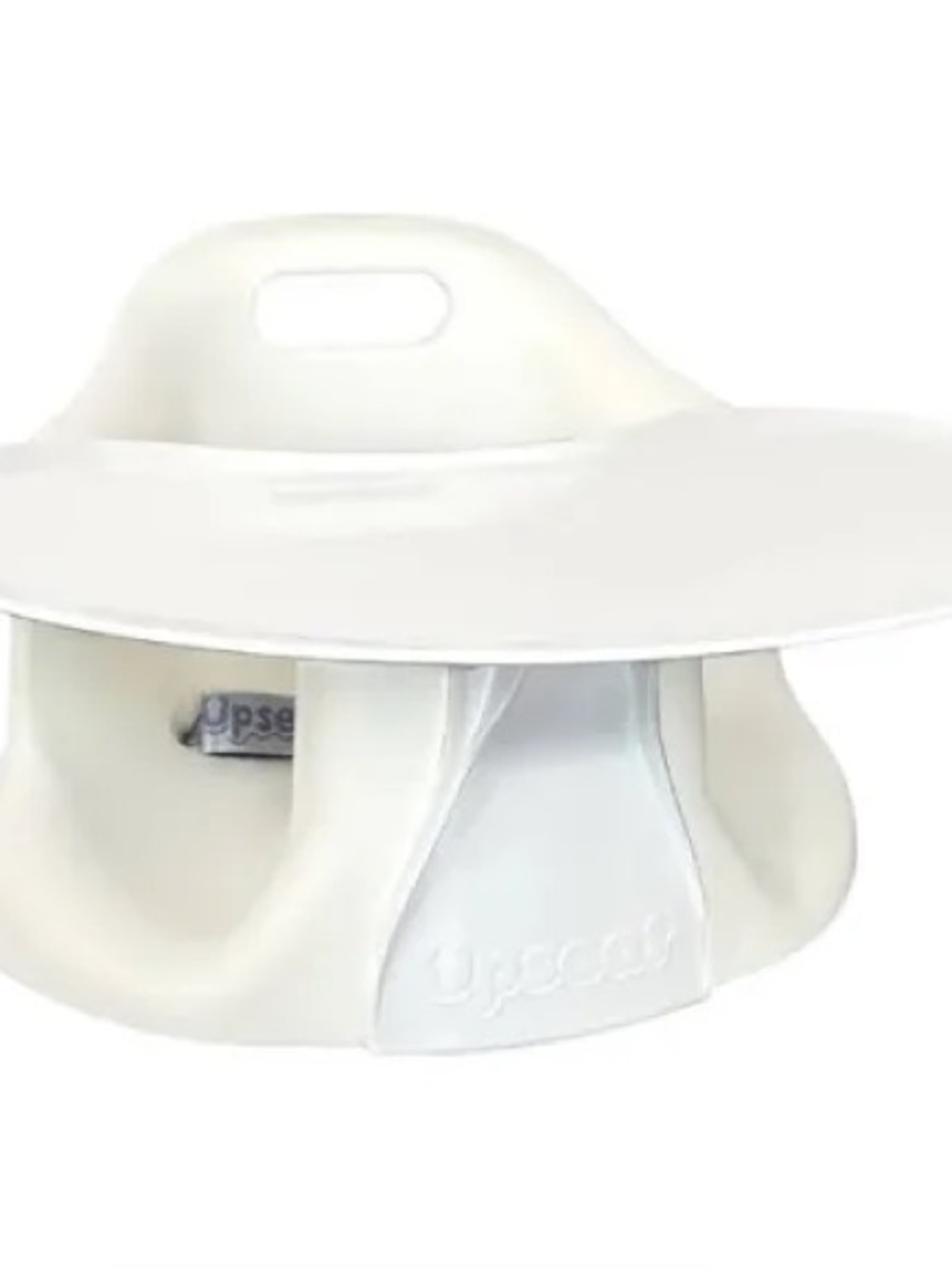 Upseat Baby Floor & Booster Seat with Tray - Coconut White
